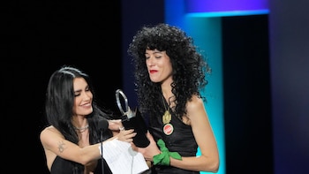 La argentina Camila Plaate, Premio Platino Reparto por 'Belén', carga contra los "vendepatrias": "Nunca van a triunfar"