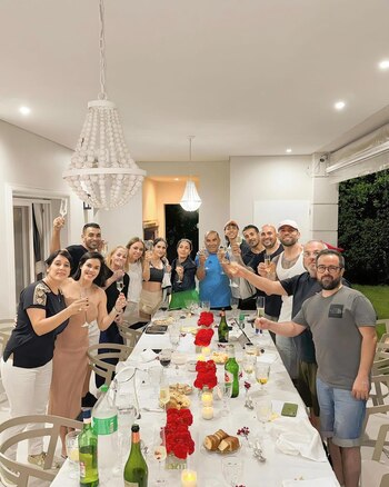 El festejo de Otamendi