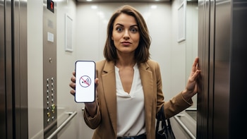 ¿Sin señal en el ascensor?: