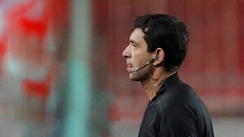 Habló uno de los árbitros