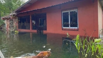 Inundaciones en Honduras dejan más de 1,700 afectados y alertan por crecida del río Ulúa