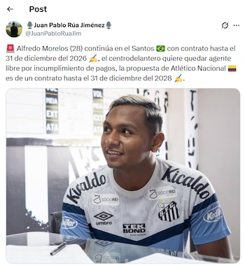 El delantero, campeón con Nacional,