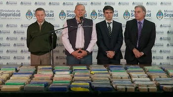 La cocaína secuestrada iba a