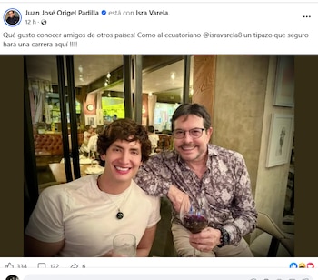 Imagen desata rumores sobre la vida personal de Juan José Origel
(Captura)