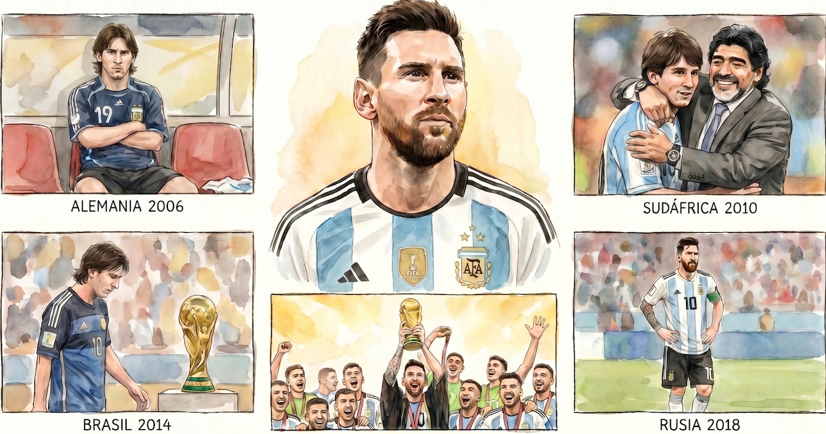 Lionel Messi jugará su sexto Mundial: los cuatro récords que buscará romper