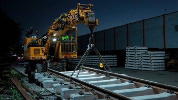 Trabajadores laborando en una construcción
