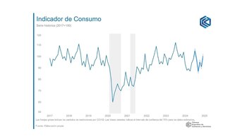Evolución del Indicador de consumo
