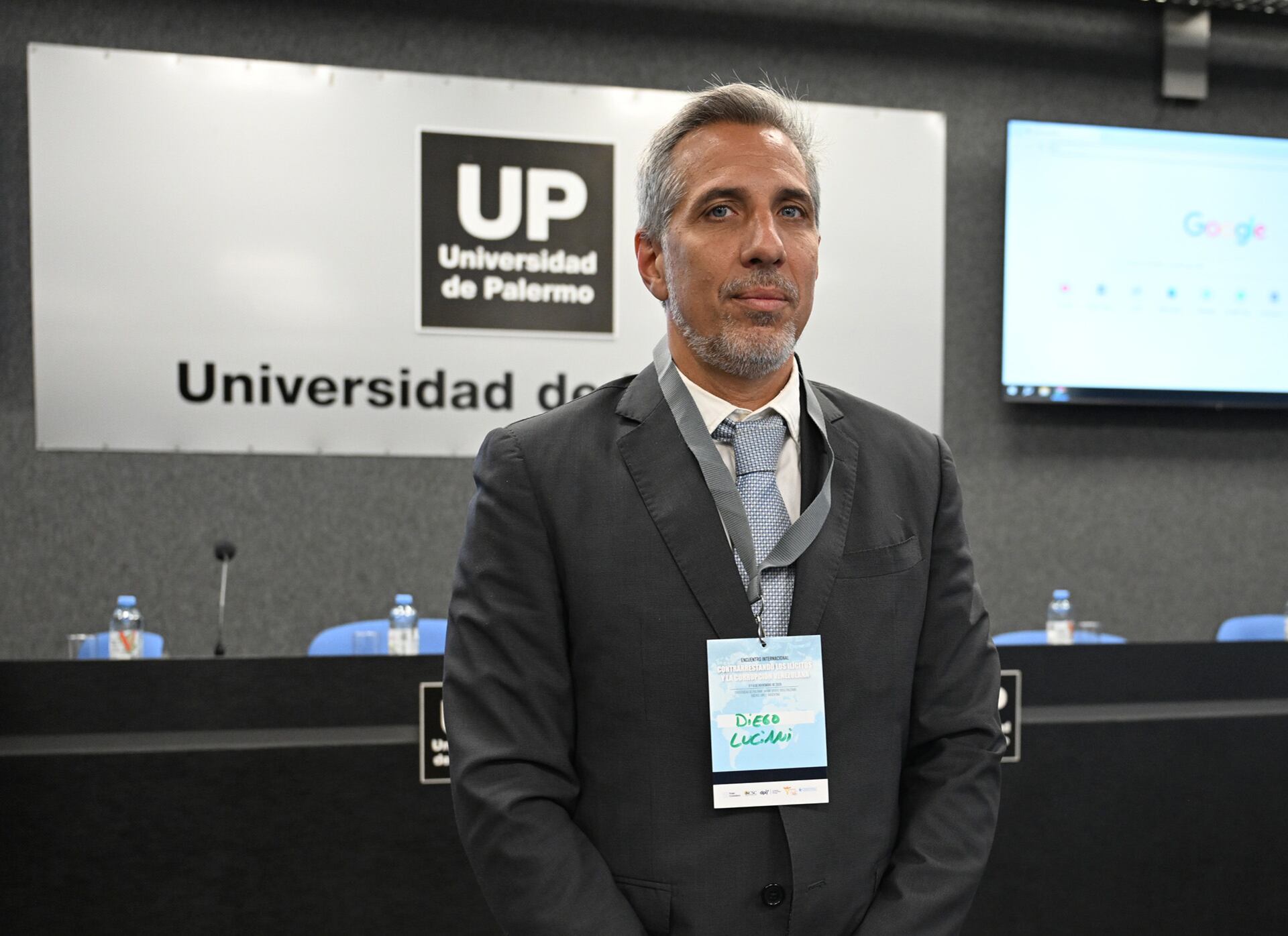 El fiscal de la Causa Vialidad, Diego Luciani, participó del panel inicial