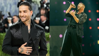 Maluma recordó el “consejo” que le dio Ricky Martin para conservar la figura: “No he parado de pensar en eso”