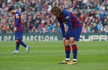 Griezmann ingresó a los 90