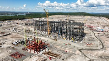 La planta en Boden (Suecia),