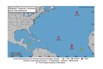 Tormenta Tropical Isaac se debilita