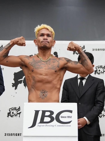 El boxeador filipino John Riel Casimero se perfila como una opción de rival para el peleador tijuanense. (Instagram/ @angas_ng_pinas)
