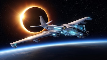Eclipse de Sol: cómo es el avión de la NASA que volará a 15.000 metros de altura para observar el fenómeno de manera única