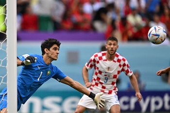 Yassine Bounou, alias Bono, ante