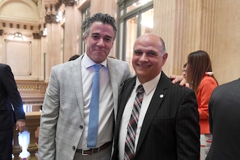 Carlos Rívolo y Daniel Rafecas,