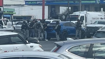 Detención de El Titán en Matamoros. Crédito: Redes Sociales