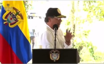 Petro habló de la gestión