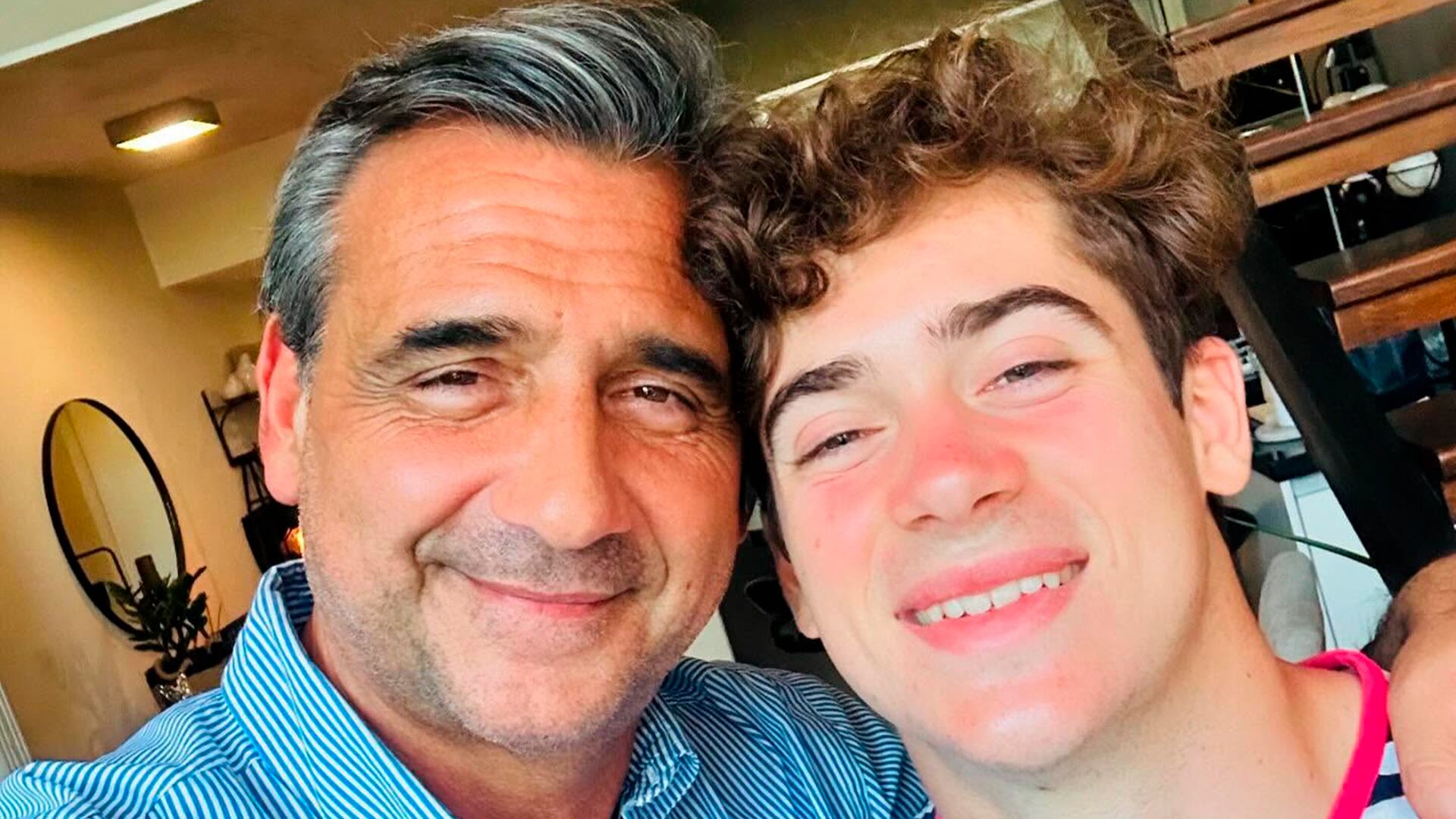 El doctor Fernando Burgos y Franco Colapinto