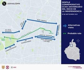 El sábado 16 de septiembre