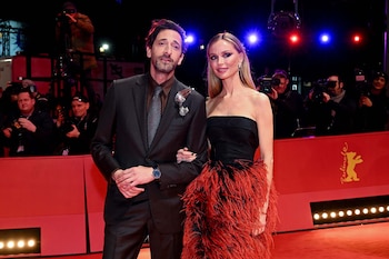 Adrien Brody y su novia