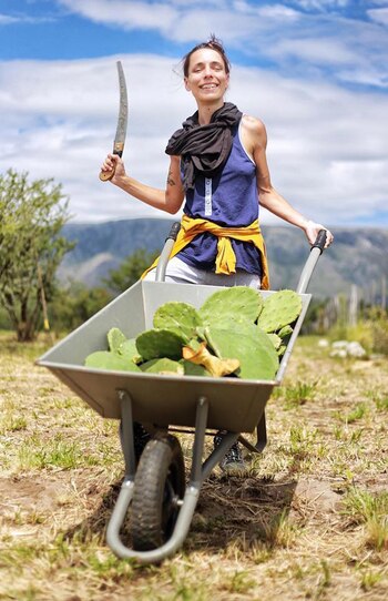 Tiene su propia huerta