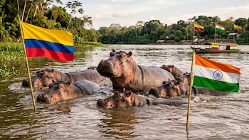 Experto respondió si es viable trasladar 80 hipopótamos de Colombia a India: “Ellos siguen multiplicándose”