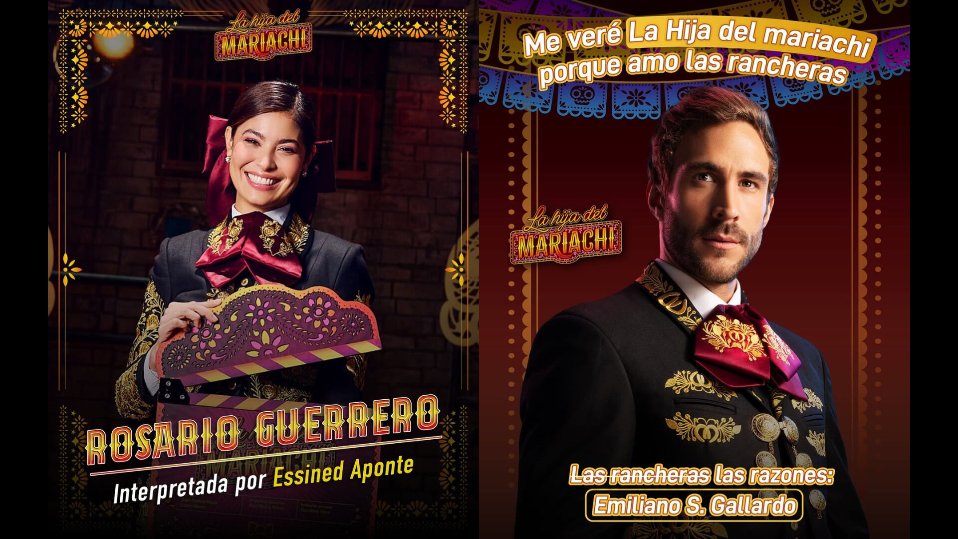 Los actores que interpretarán a los personajes principales no son los mismos que en la novela original - crédito canalrcn/Instagram