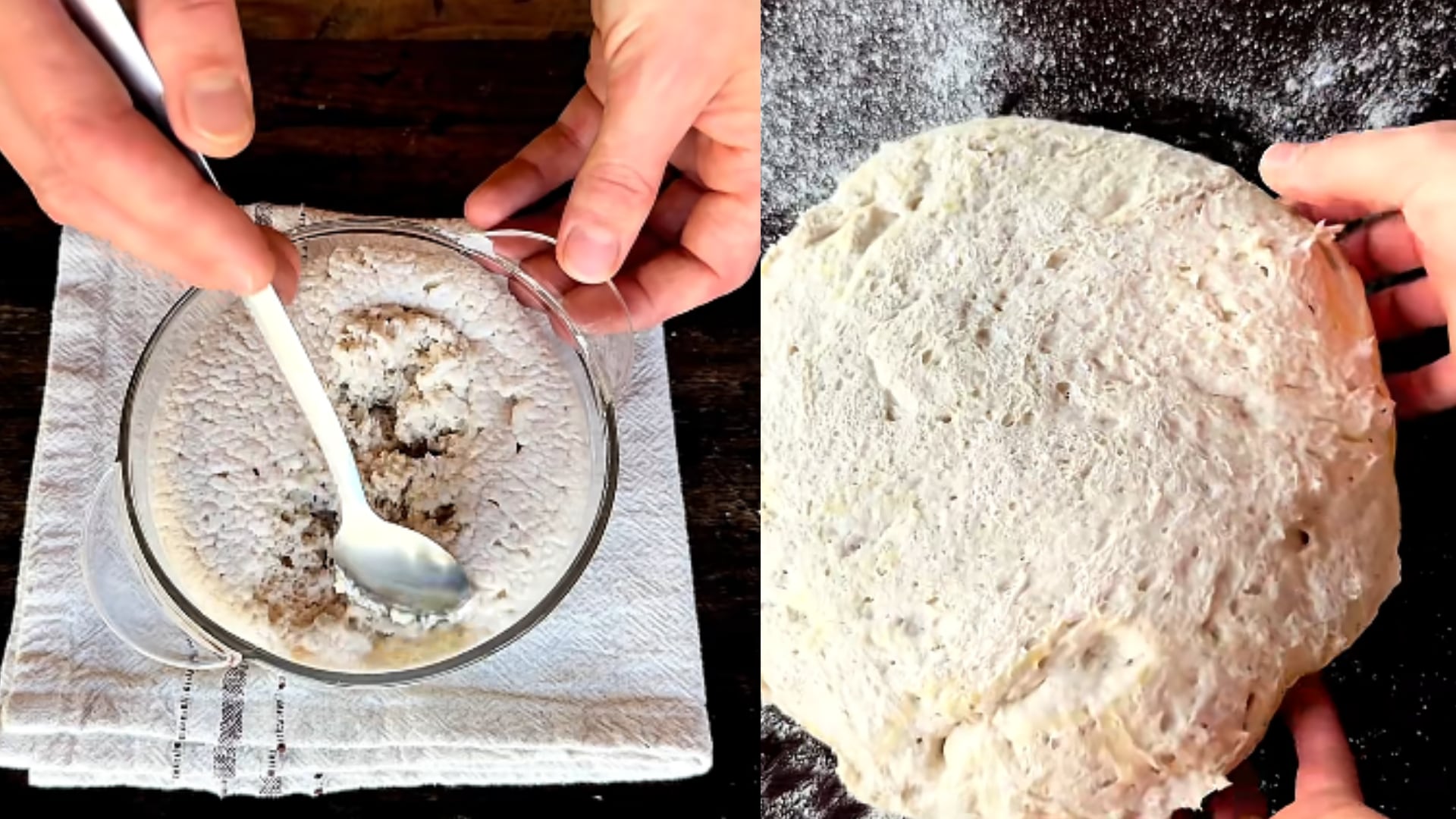 La cocinera detrás de @lacocinadeani propone un prefermento de un día como alternativa para lograr una miga aireada y una corteza crujiente sin renunciar al sabor. (TikTok/@lacocinadeani)