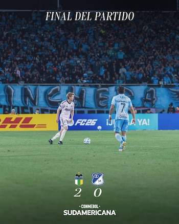 Millonarios inició con derrota su participación en la fase de grupos de la Copa Sudamericana 2026 - crédito