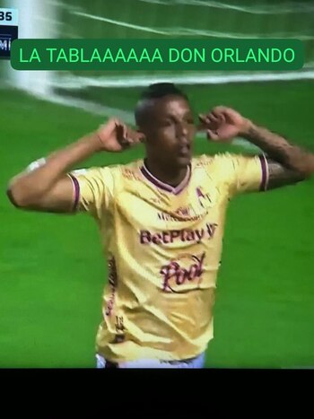 La tabla don Orlando - crédito redes sociales