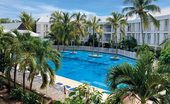 La piscina Cove es de