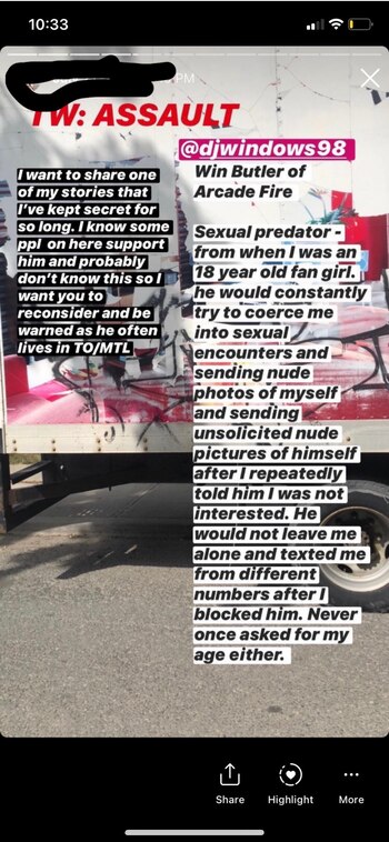 Testimonio y denuncia de abuso