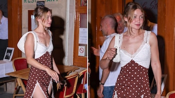 El look de Gigi Hadid que marcó la noche parisina en su cita con Bradley Cooper: encaje y estilo vanguardista