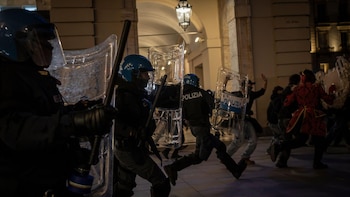 La Policía italiana realiza 60 registros en 23 ciudades tras las manifestaciones del viernes