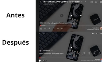 La aplicación de Google quiere que los usuarios tengan una experiencia a lo que encuentran en TV. (Android Authority)
