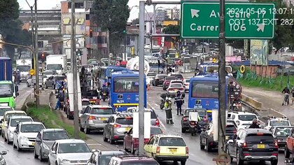 EN VIVO: así está el tránsito este 21 de mayo en las principales vías de Bogotá