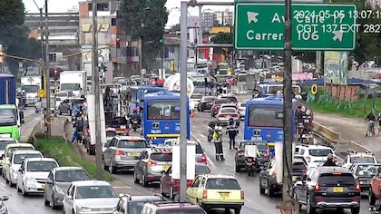 EN VIVO: así está la movilidad en las vías principales de Bogotá este 7 de mayo: se incendió un furgón en Ciudad Bolívar