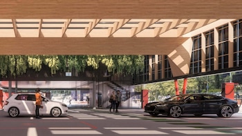 Así es una electrolinera 100%