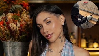 María Becerra mostró su faceta más casera y fabricó una reja para sus perros: “Barbie soldadora”