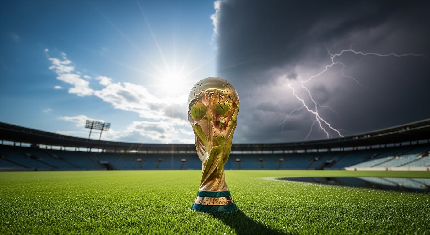 La NOAA declaró El Niño el 11 de junio de 2026 y su aparición coincide con el inicio del Mundial 2026 en Estados Unidos, México y Canadá. (Imagen Ilustrativa Infobae)