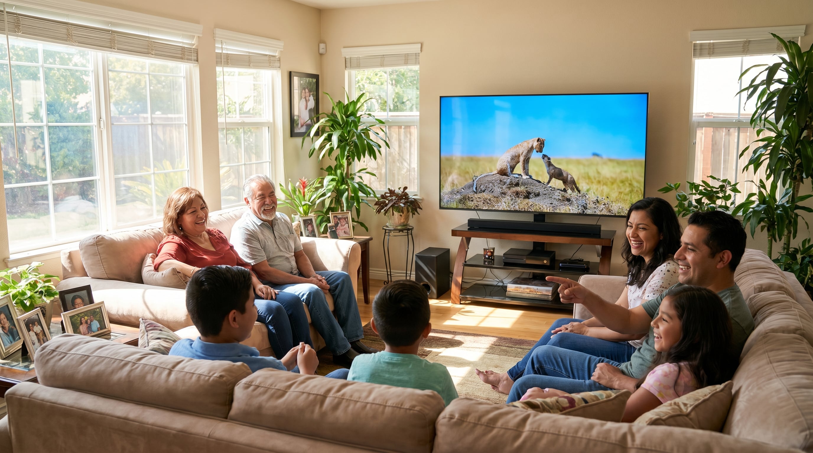 Bajo el nombre Vision AI Companion, se introduce una televisión que va más allá de la simple reproducción de imágenes. (Imagen ilustrativa Infobae)