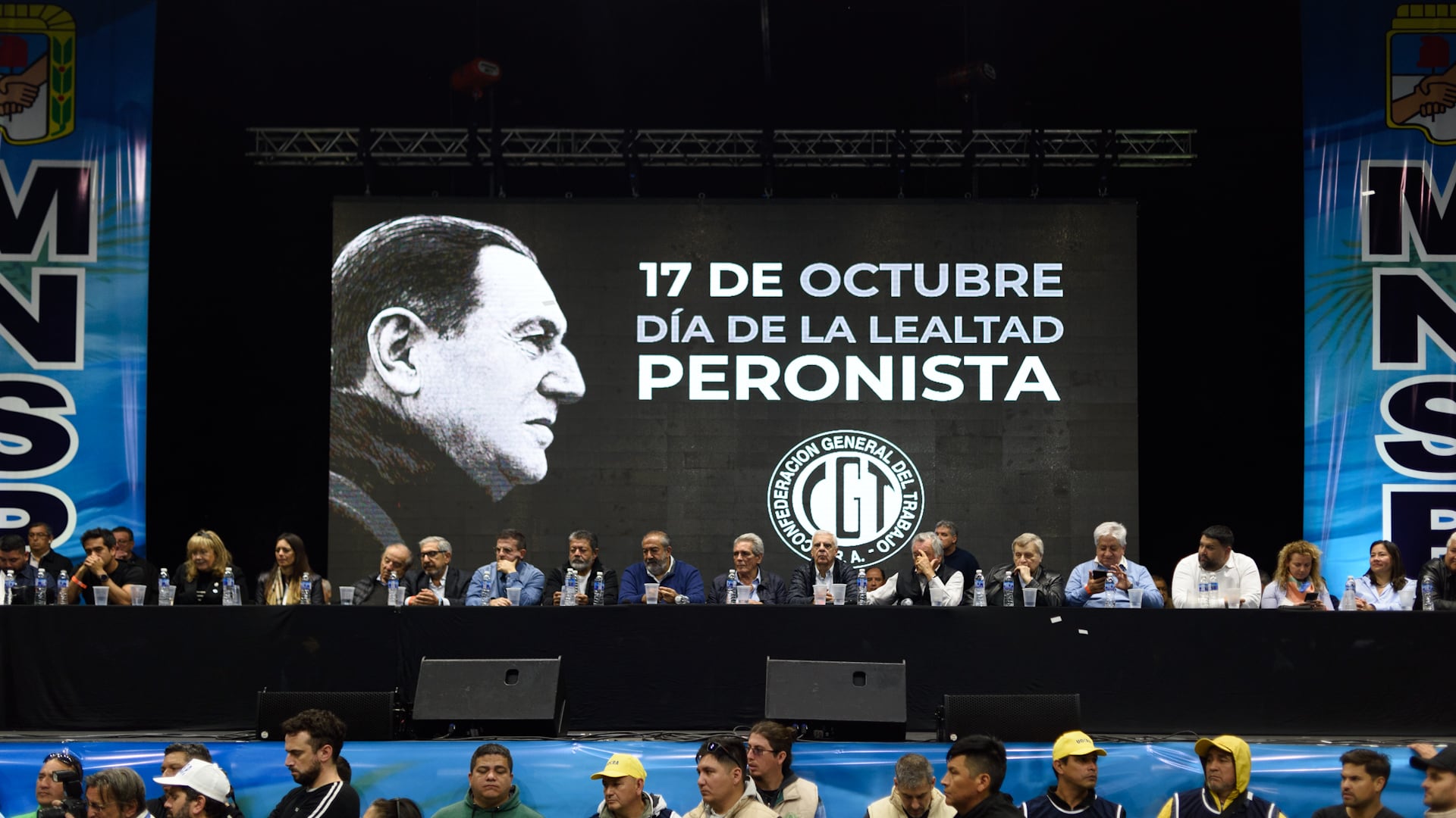 Hace cuatro años, la CGT eligió un 17 de octubre para lanzar el Movimiento Nacional Sindical Peronista (Foto: Adrián Escandar)