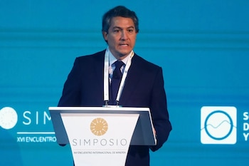 Durante su presentación, Diego Ortega señaló que el cobre viene adquiriendo un nuevo peso tanto en el ámbito económico como en el escenario geopolítico mundial.
