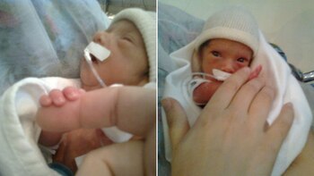 Alma pesó 1,100 kilo y