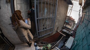 Algunas entrevistas tuvieron que realizarse