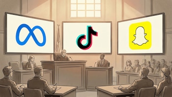 Meta, TikTok y Snapchat van