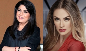 Victoria Ruffo y Aracely