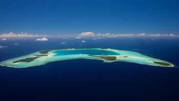 Así luce una isla de