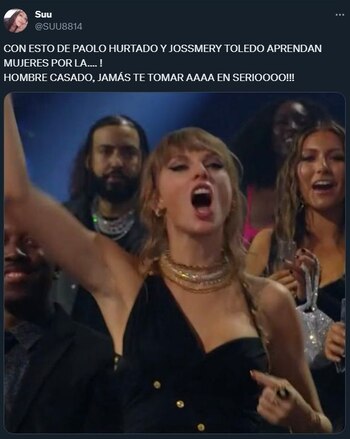 Paolo Hurtado y Jossmery Toledo